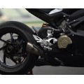 Motocorse Billet Aluminium Rearsets with Titanium Hardware for the Ducati Panigale V4 / S / R